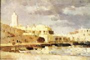 Albert Lebourg The Port of Algiers USA oil painting artist